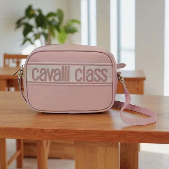 Cavalli Class Lucilla Camera Bag in Coral Haze Color NWT - Picture 1 of 6